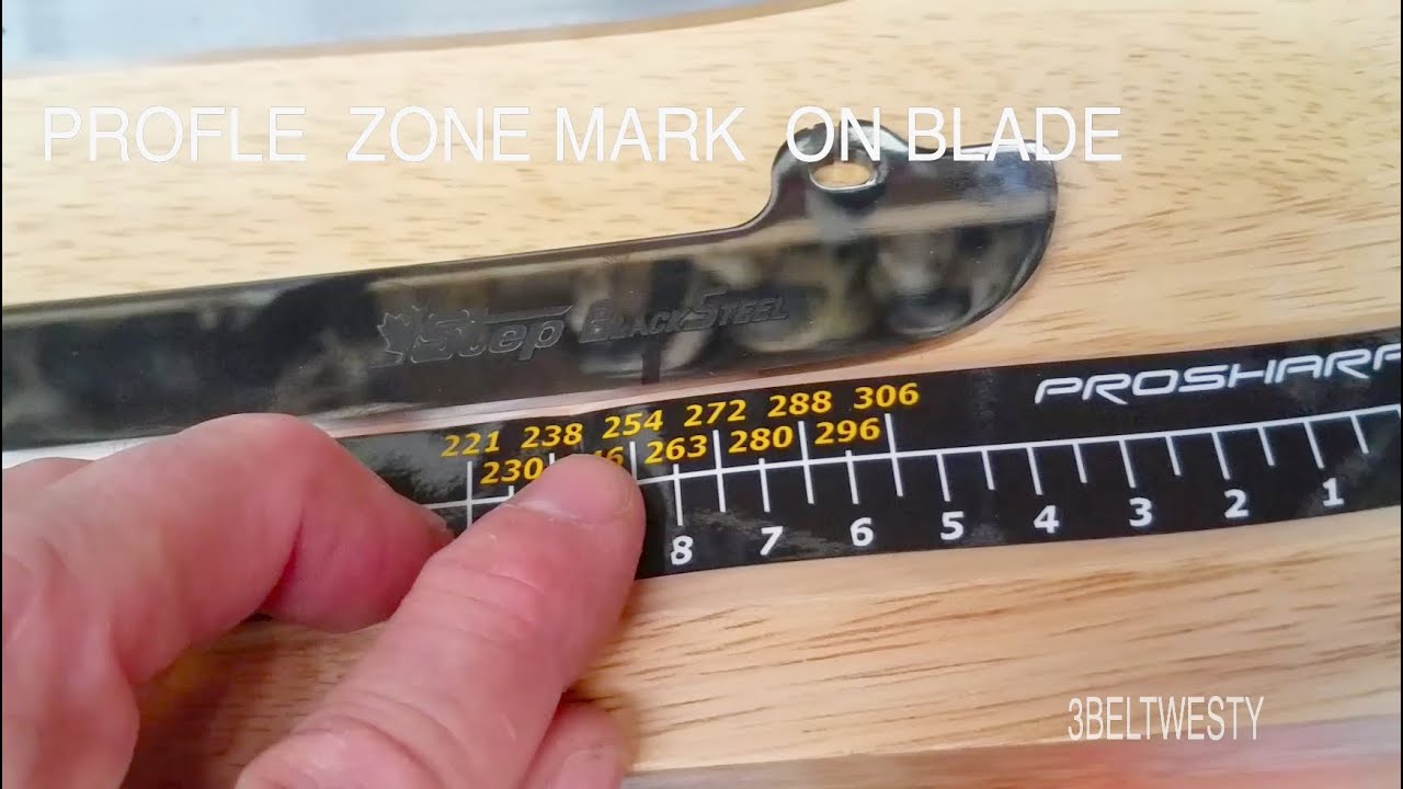 Шаблон Prosharp Quad 1 для профилирования хоккейных коньков