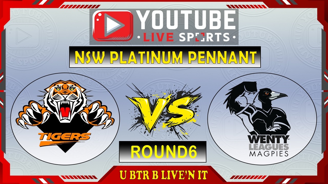 🔴 LIVE: Charlestown Tigers vs Wenty Leagues Magpies - 2026 NSW Platinum Pennant Round 6