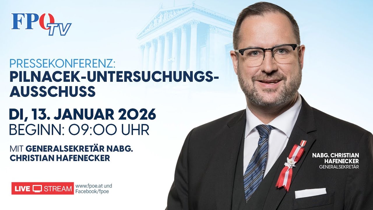 Von FP&Ouml; initiierter Pilnacek-Ausschuss startet