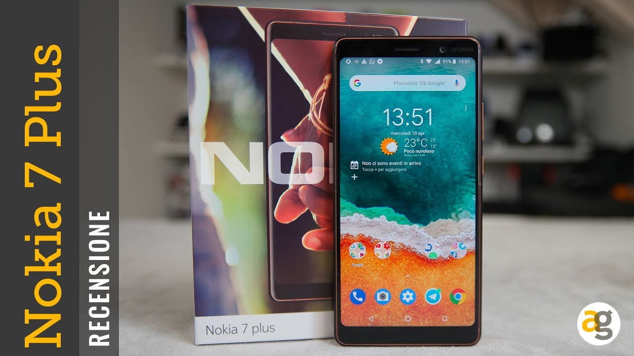 Recensione NOKIA 7 Plus