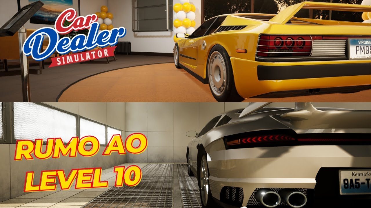 Andei num carro muito rápido, saiu até voando | Car Dealer Simulator