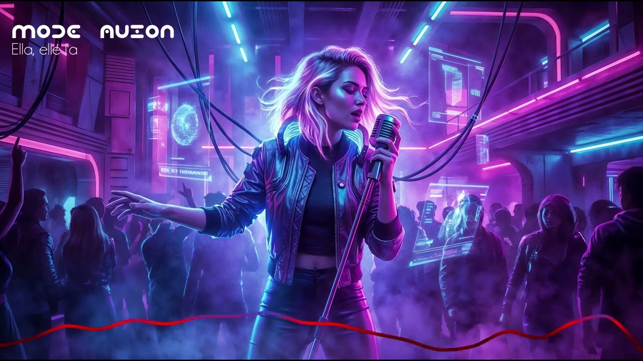 France Gall - Ella, elle l'a (Synthwave Cover) | Mode Avion