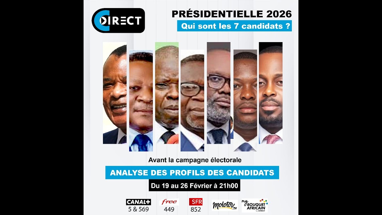 Présidentielle Congo 2026 : Vivien MANANGOU dévoile son projet de société