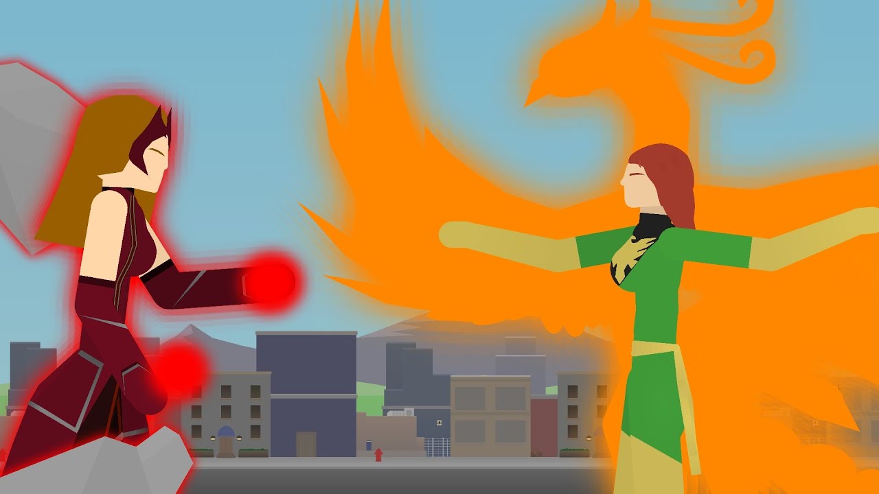 Scarlet Witch Vs Phoenix Force