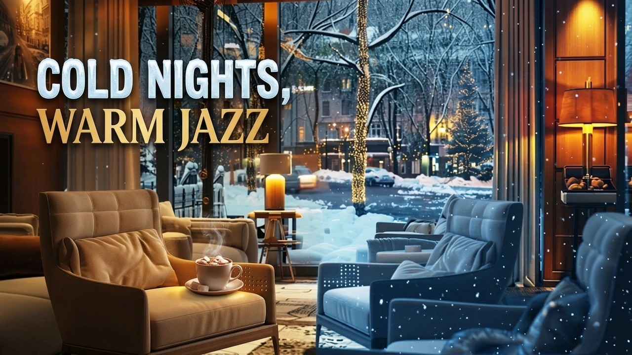Cold Winter Evenings ❄️☕ Warm Jazz Piano | Relaxing Instrumental Playlist