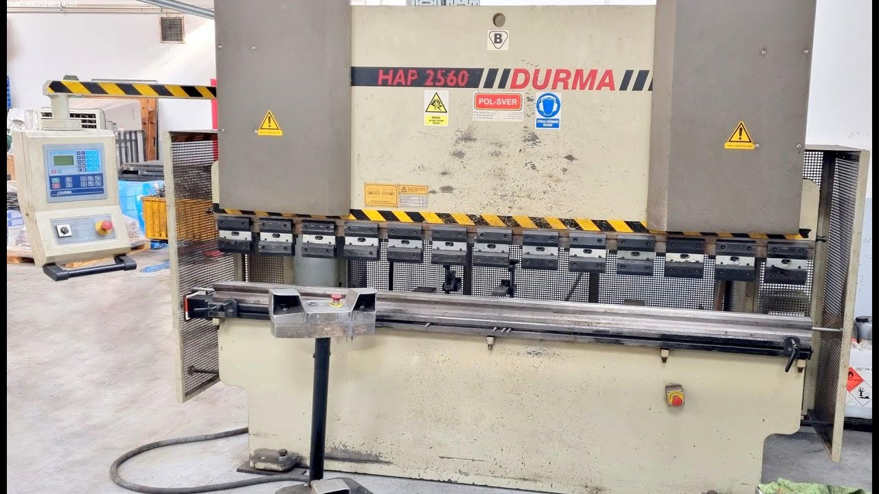 Prasa krawędziowa hydrauliczna NC DURMA HAP 2560