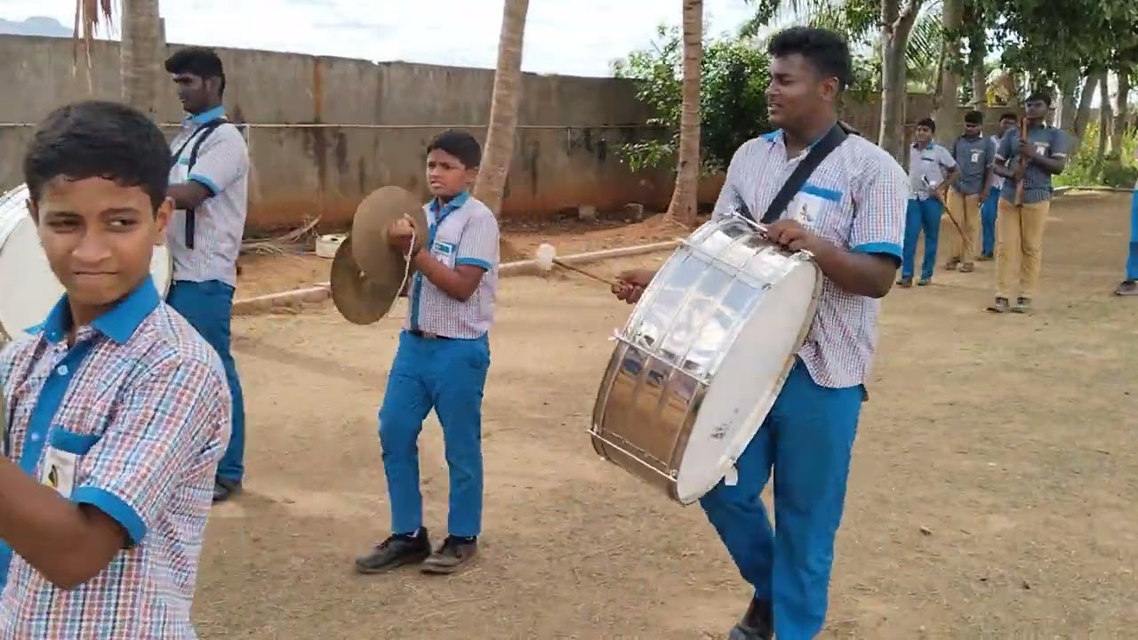 Jeyam school band boys... sankarapuram..