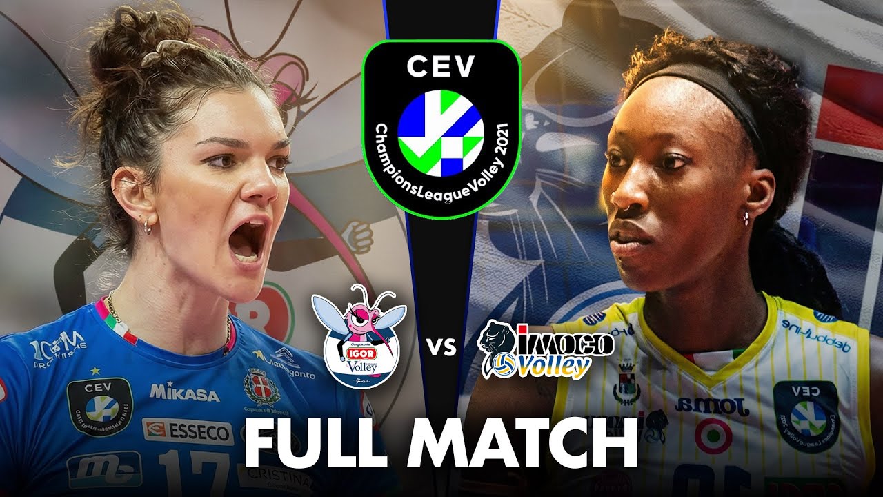 Conegliano vs Novara | Full Match | CEV Champions League Volley 2021 | Game 2