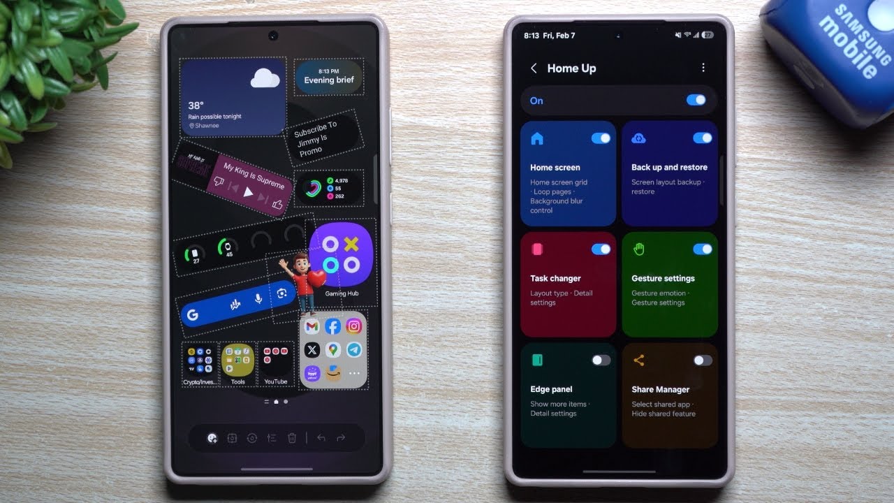 Samsung's Home Up in 2025 With One UI 7 - NO LIMITS