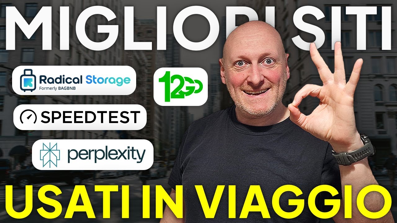 I SITI che OGGI utilizzo (davvero) TANTO in VIAGGIO