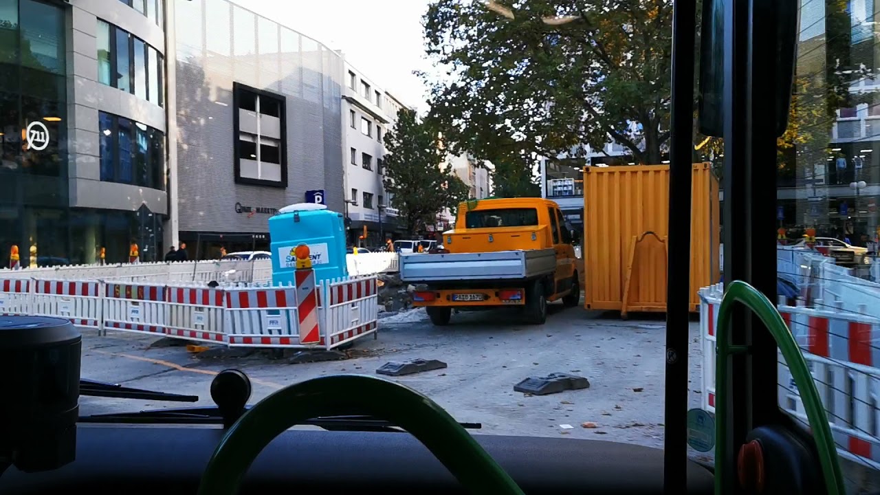 Bus fahrt duch Offenbach am Main!
