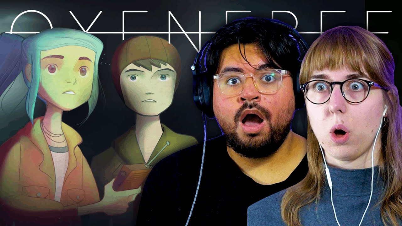 Stuck in a Time Loop & Ghosts Want to Play with Us 👻 | OXENFREE Blind Playthrough | Cozy Games