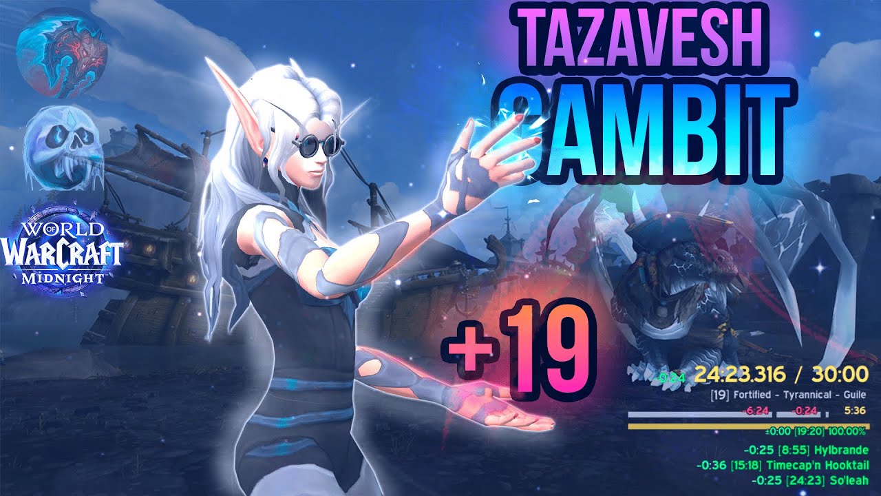Tazavesh: Gambit +19 | Midnight Pre-Patch | Frost Death Knight