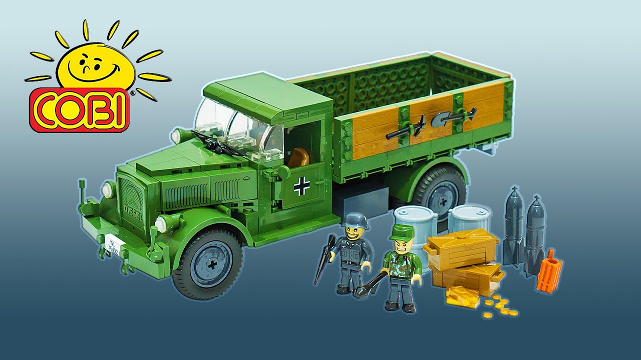 COBI 2455 - WWII German Mercedes L3000 3.1 Ton Truck Review