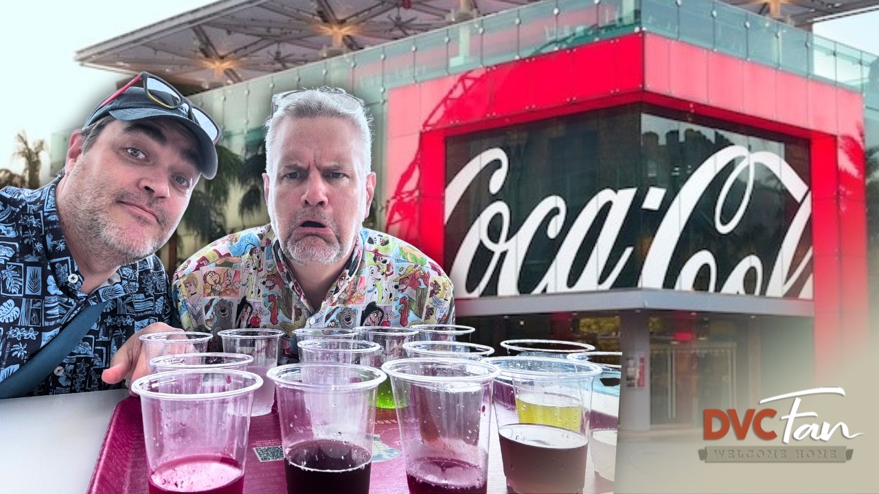 Никогда в жизни мы не пробовали ВСЕ 14 напитков в магазине Coca-Cola в Disney Springs!