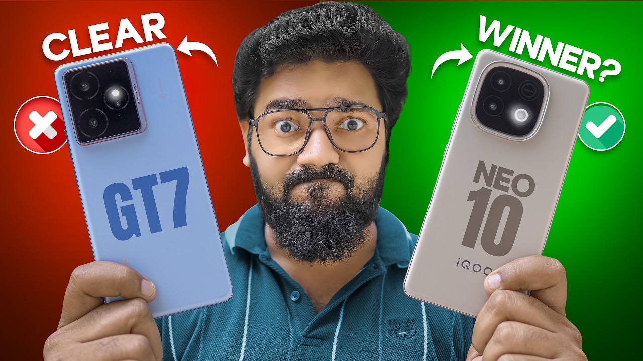 [Clear Details] iQOO Neo 10 vs realme GT 7 || Best Gaming & Camera Phone