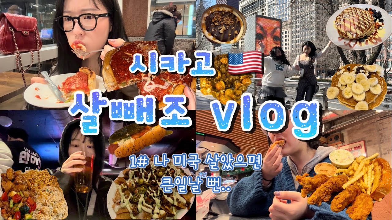 [🇺🇸미국 브이로그#시카고] 내가 살다살다 유튜버 친구랑 여행가는 날이 올 줄이야..🫢 성향 정반대인 ISFP와 ENTJ의 첫 미국여행 (with 미소)