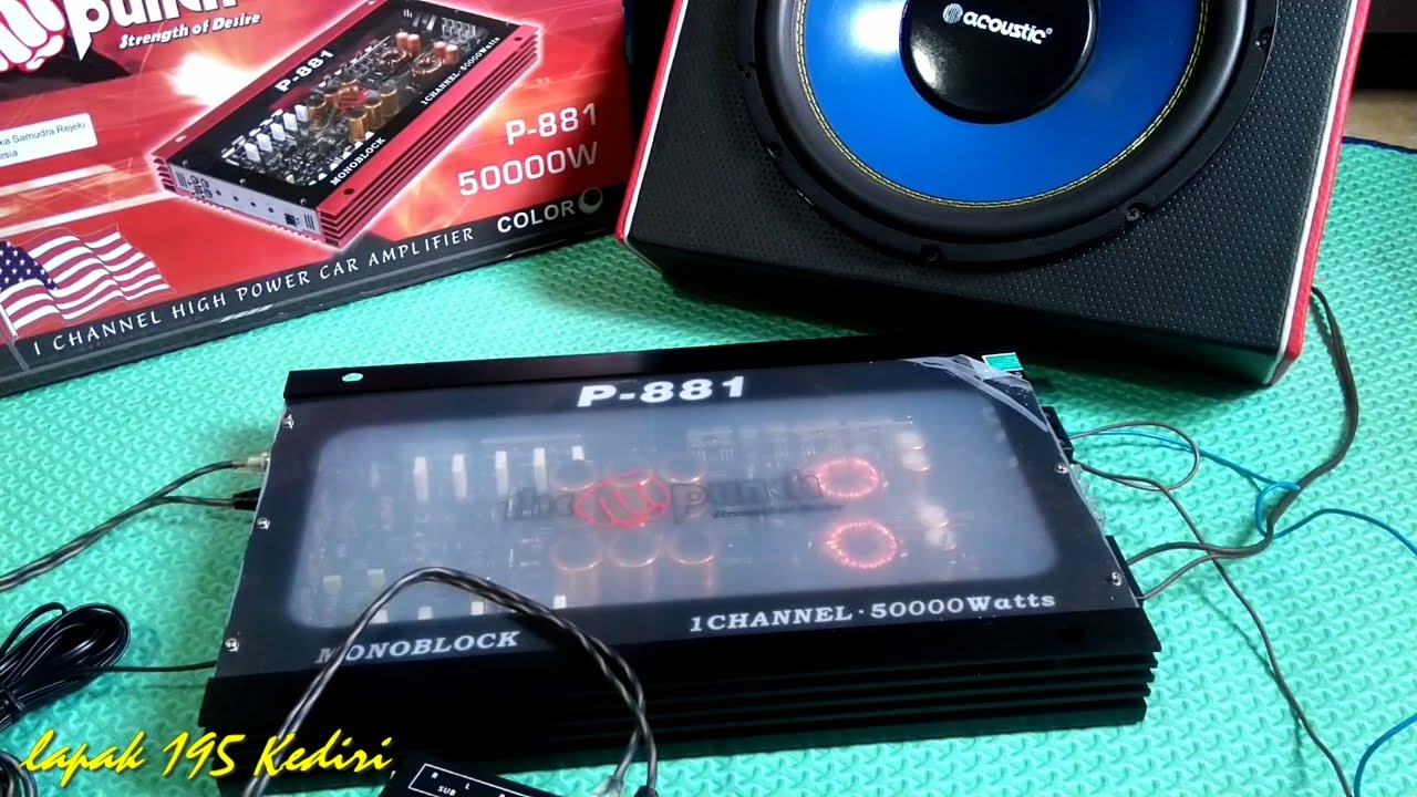 POWER MONOBLOC PCT THE PUNCH P 881 Tenaga badak test and reviw