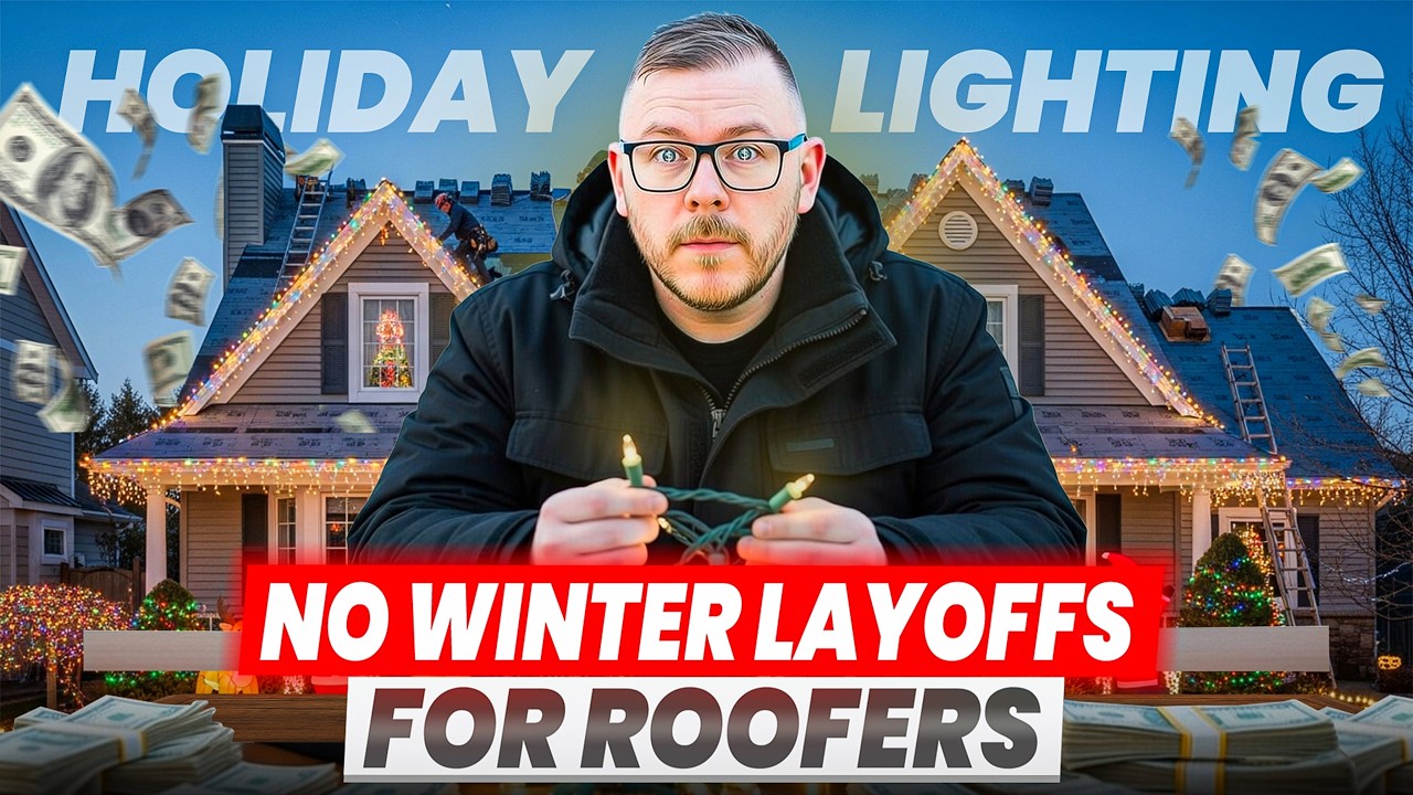The Holiday Light System For Roofers