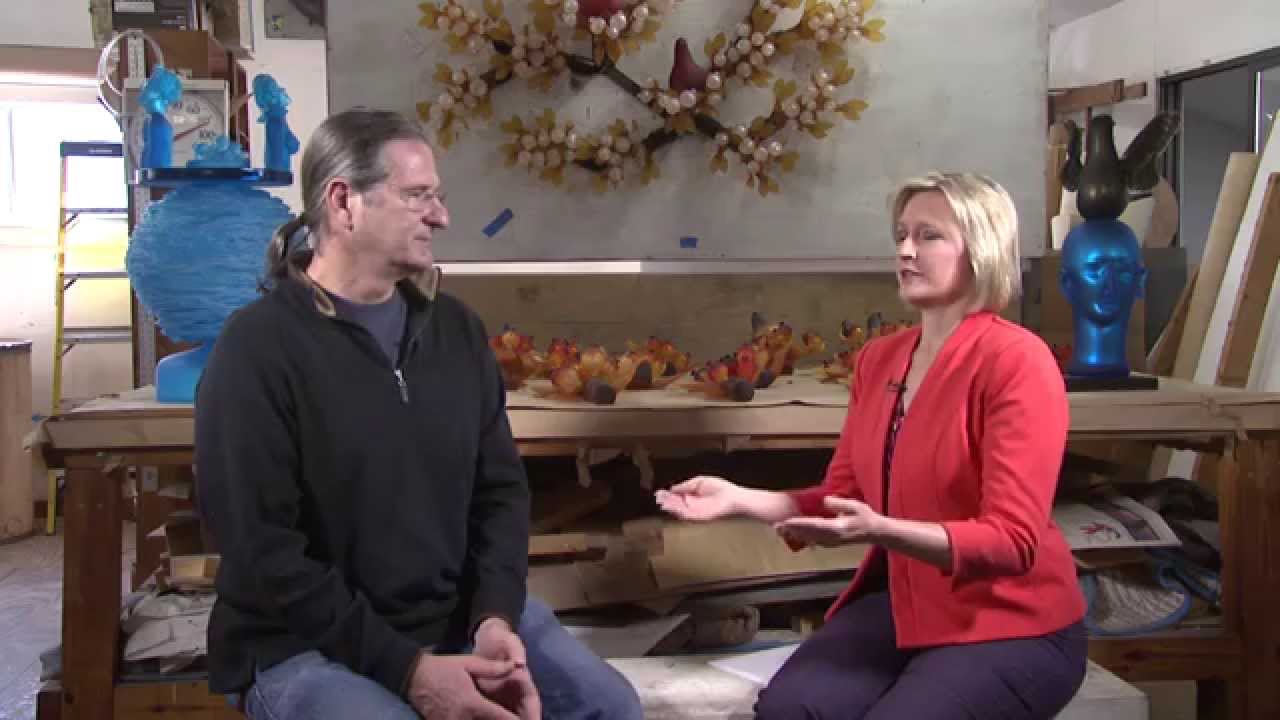Up Close with glass artist Richard Jolley