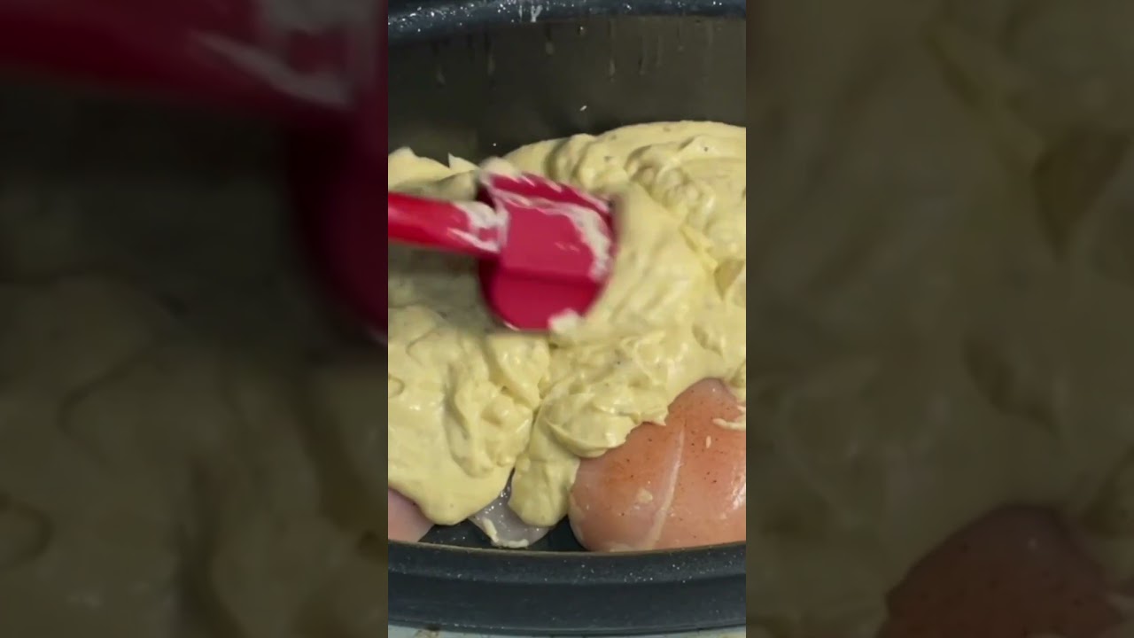 Crockpot Angel Chicken and Pasta 