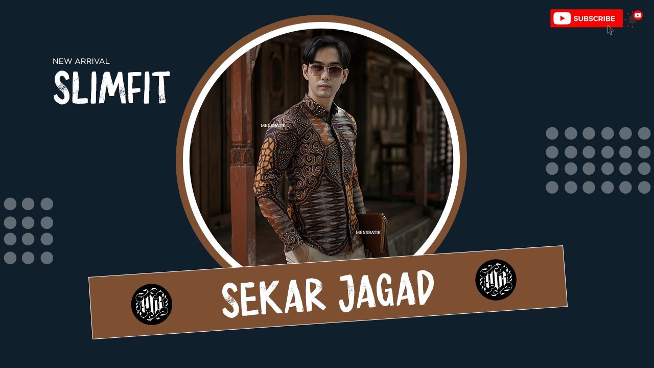 Mensbatik - Sekar Jagad - Kemeja Batik Slimfit Pria #shorts
