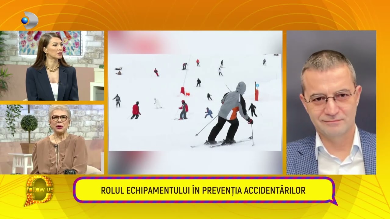Follow us! - Dr. Ion Bogdan Codorean, despre cele mai frecvente accidente pe partie!