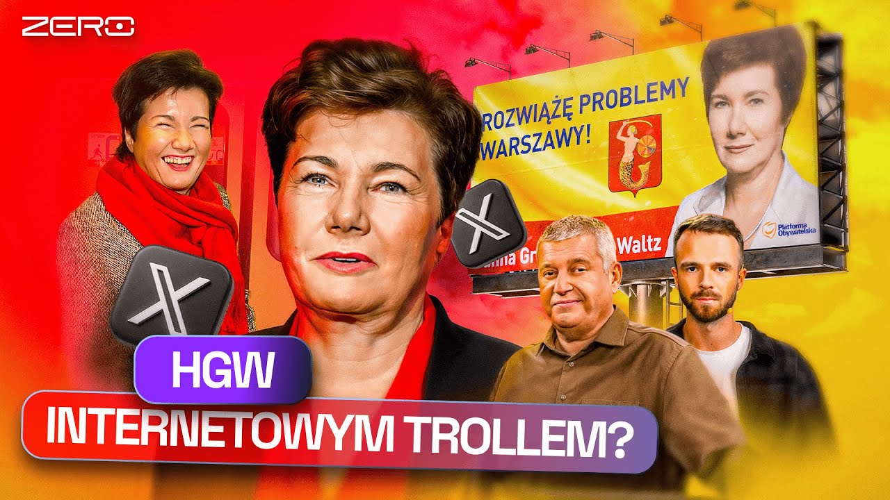 OSTRE I PEŁNE BŁĘD&Oacute;W WPISY - HANNA GRONKIEWICZ-WALTZ W INTERNECIE