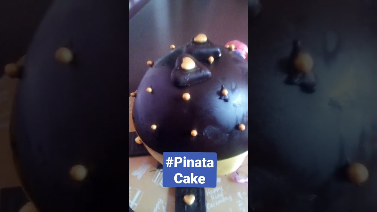 Best sphere pinata cake #smashballpinata #shorts