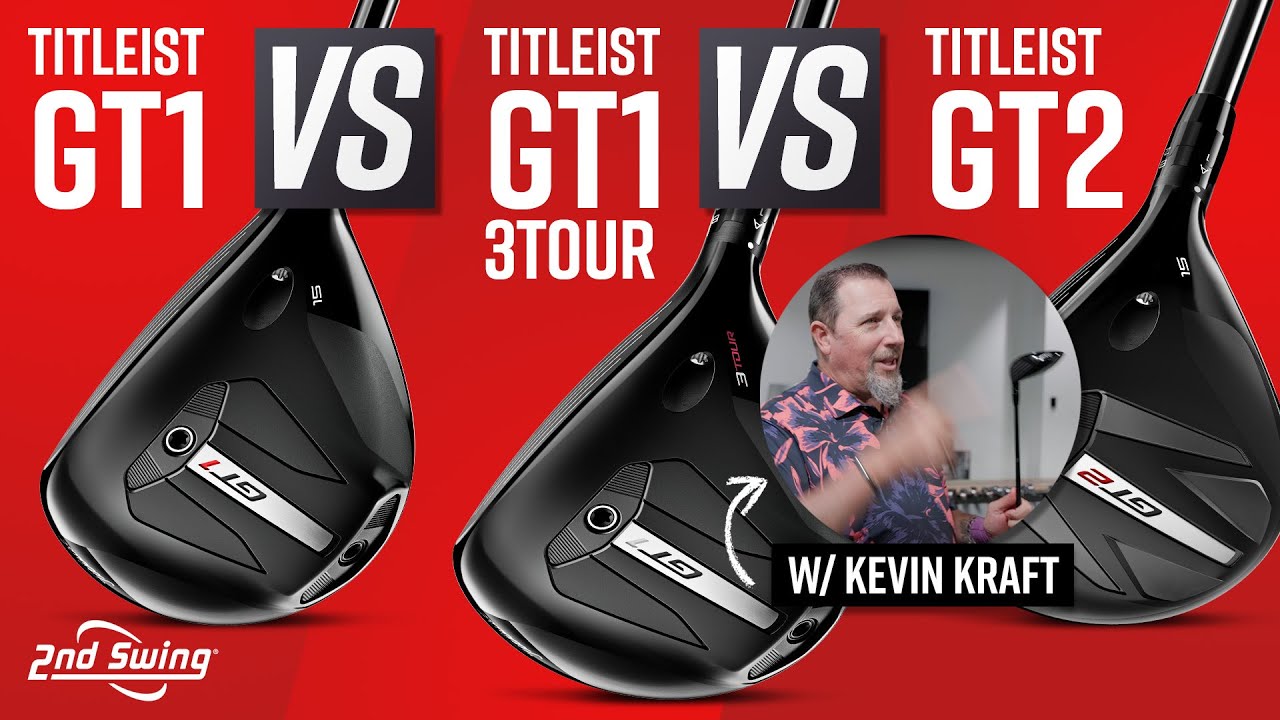 TITLEIST GT1 vs GT1 3Tour vs GT2 | Titleist Fairway Woods Comparison