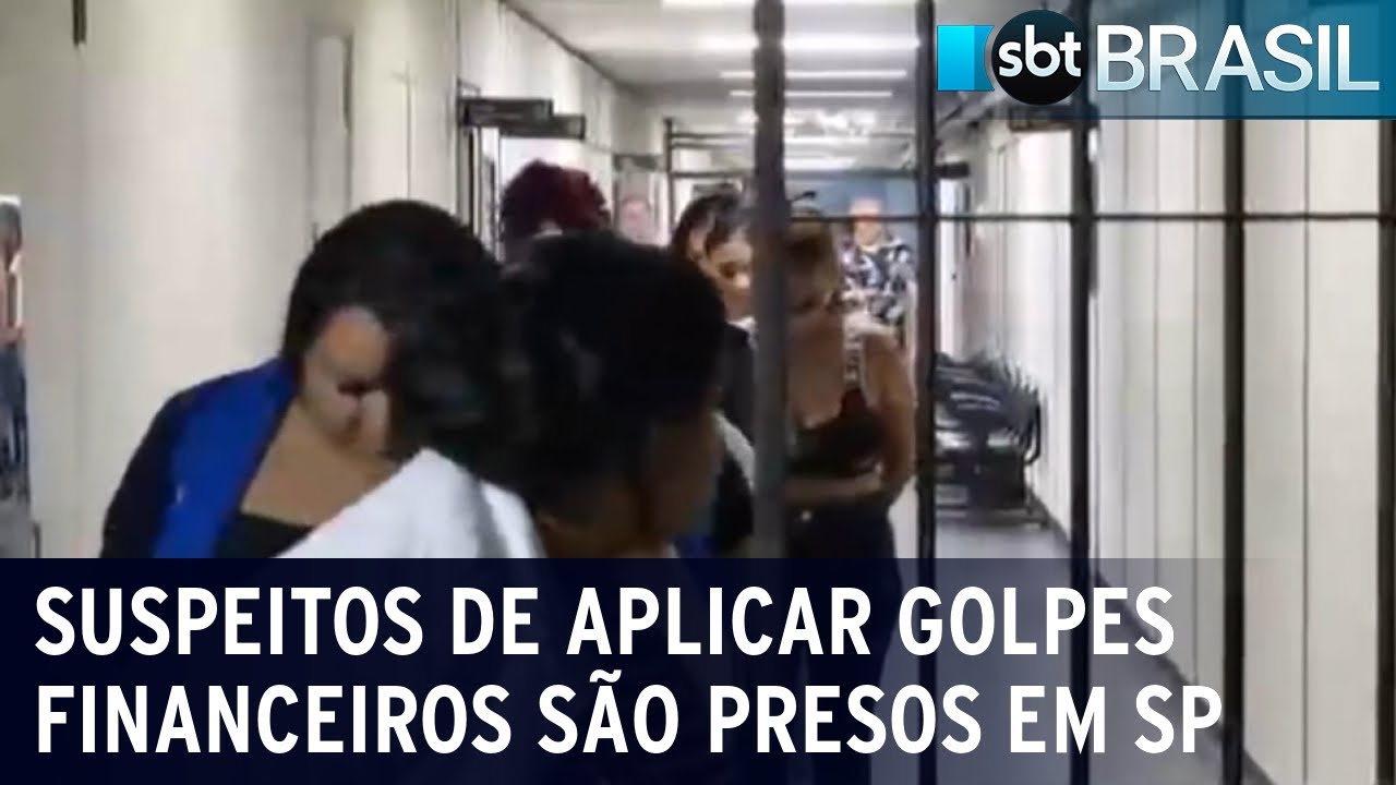 Polícia prendeu 23 suspeitos de participar de golpes financeiros | SBT Brasil (01/03/24)