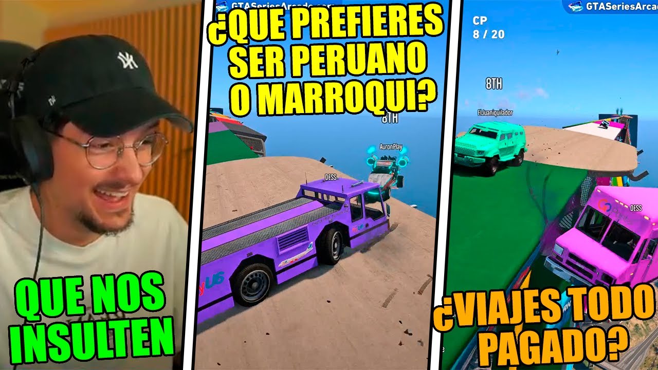 DESST TROLEA EN CARA A CARA + QUE PREFIEREN + KOMANCHE INVITA A AURON A VIAJAR😂 GTA ONLINE