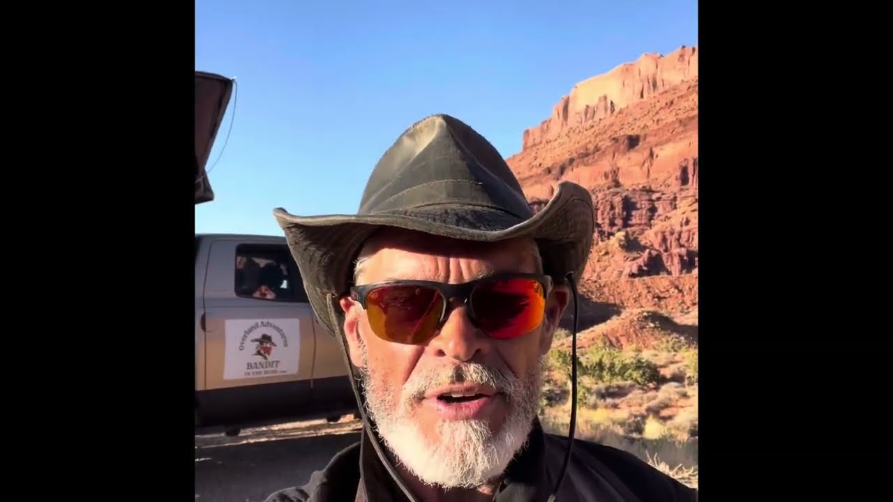 Moab Explored: Capturing The Majestic Fishers Tower At Sunset With Drone! | Bandit In The Bush