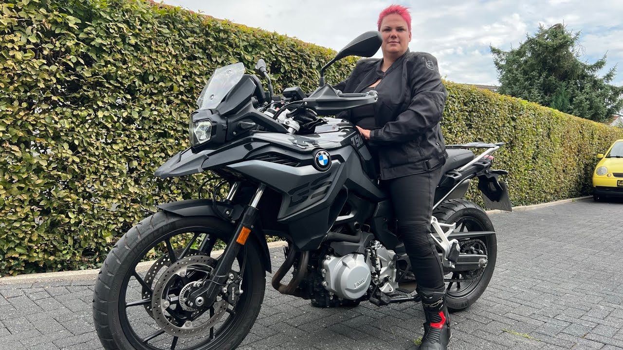 Probefahrt BMW 1250GS - BMW F750GS ! Verkaufen  wir unsere BMW S1000R und Yamaha MT07 von Sabrina ?