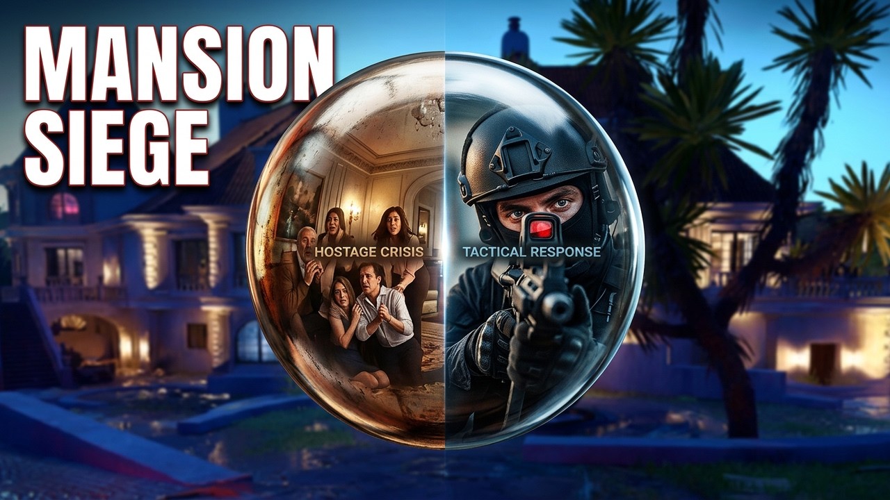 Eco-Terror Hostage Crisis in Luxury Mansion | Lawmaker Mission | Ready or Not SWAT Gameplay 4K