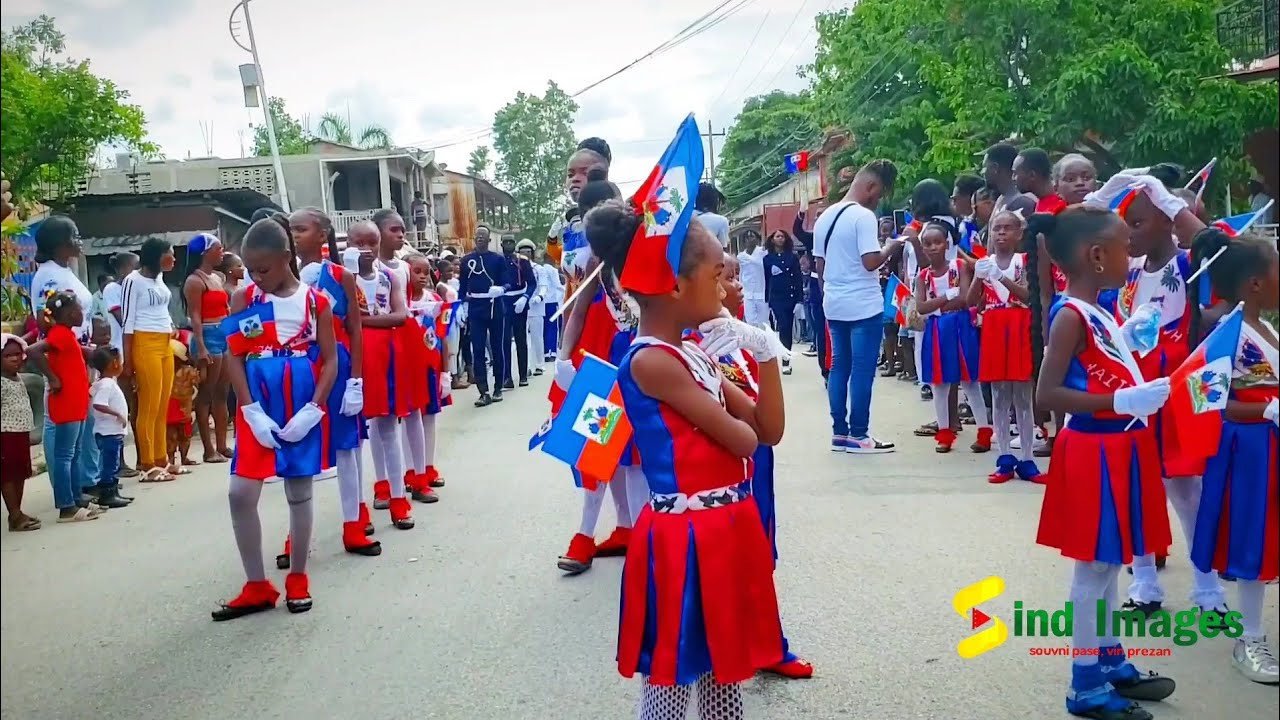 Haitian flag day 18 mai  jacmel Haïti | Corps d'honneur Magloire Ambroise (CDMA)vin gade bèl Parade