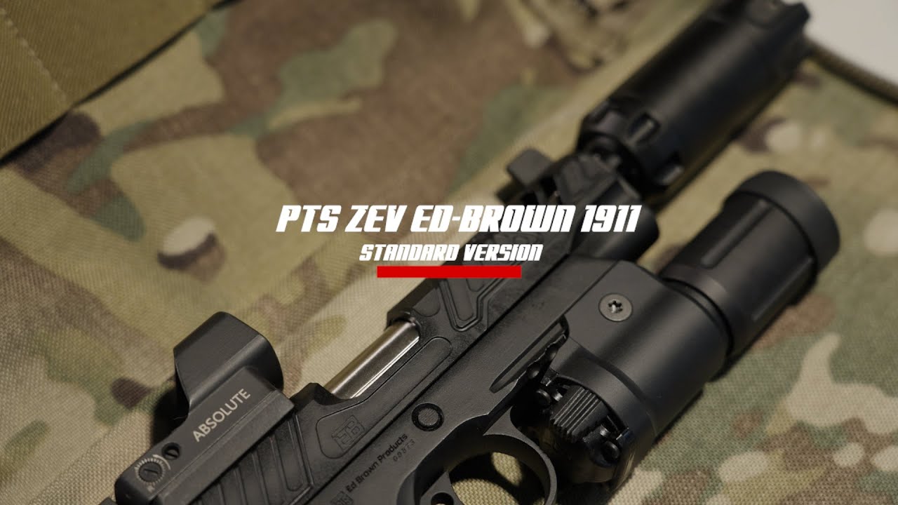 【#2024newitems】PTS Zev x EB - 1911(Standard Ver.) GBBP｜【PTS-steelshop.com】
