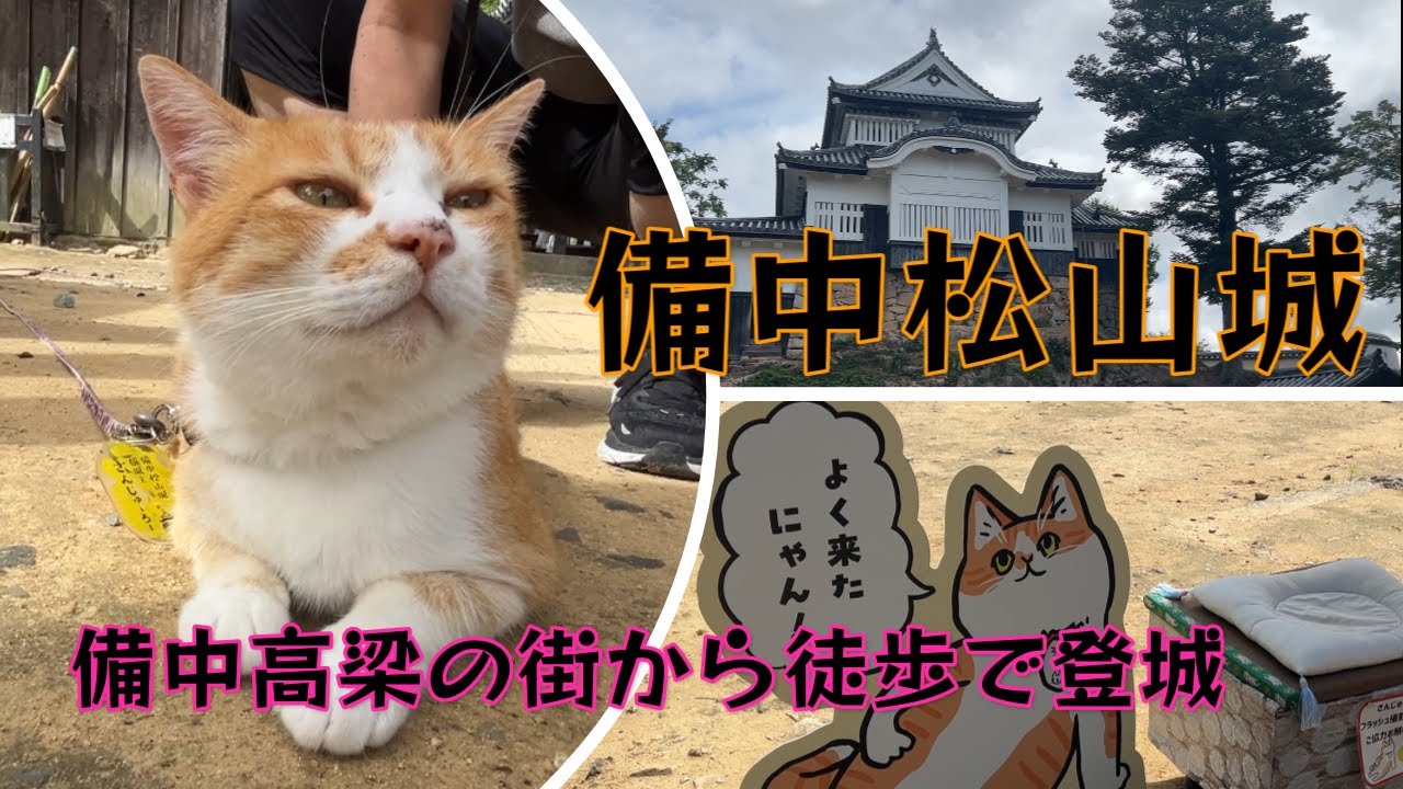 備中松山城　現存１２天守の一つ　街から徒歩で登城