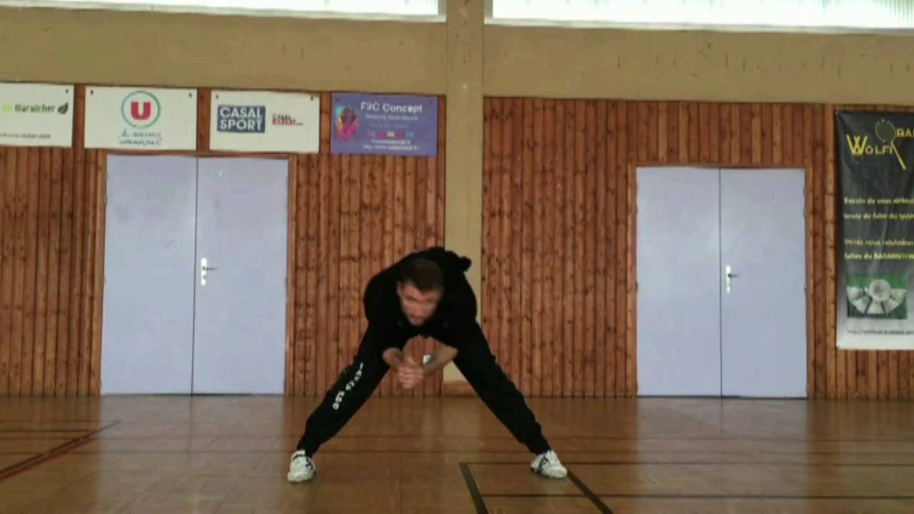 Bien s'échauffer avant l'entrainement