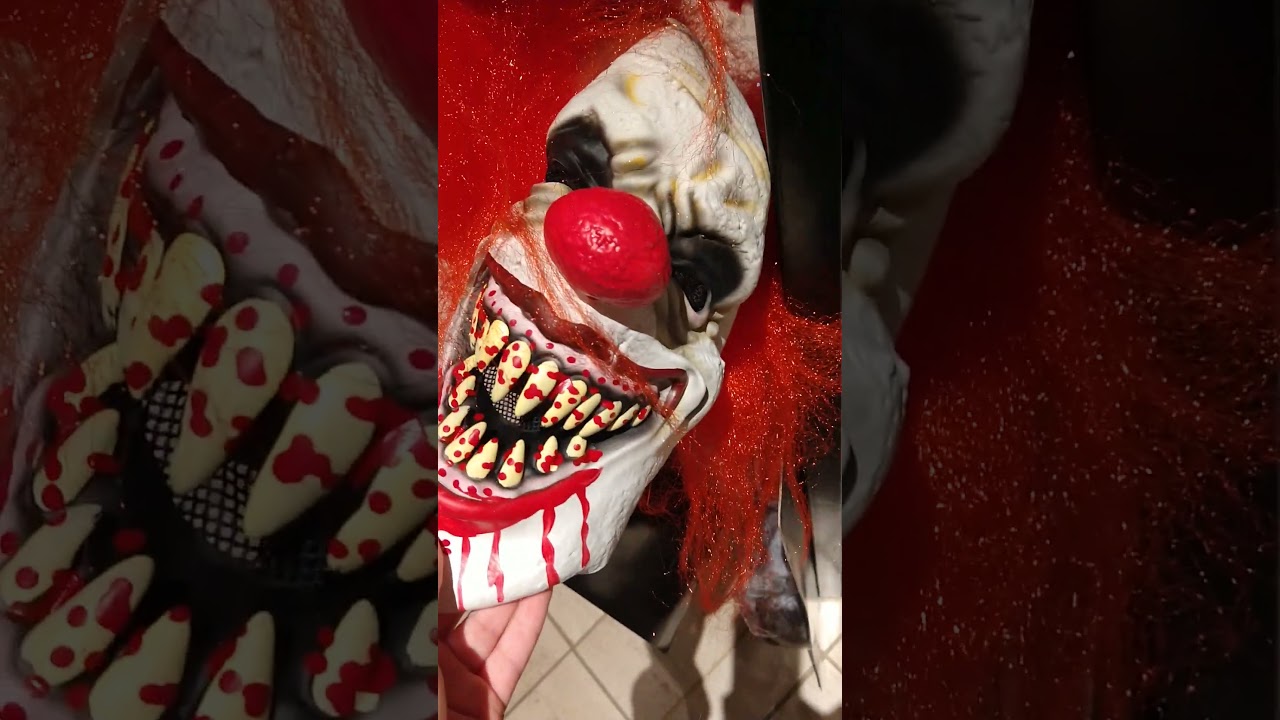 clown mask!