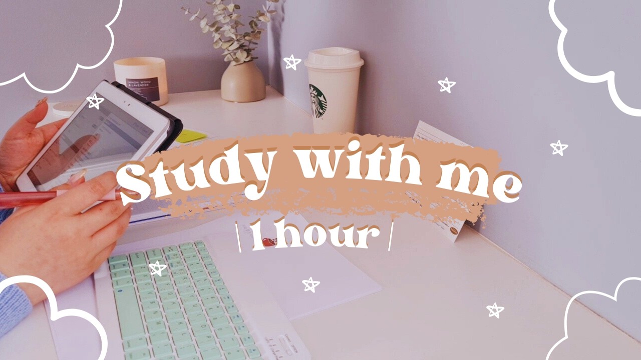 1 Hour Study With Me 🎀 Soft Jazz ✨ #studywithme #deepfocus #productivity