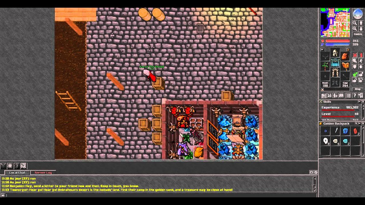 Tibia poradnik#2 pvp pk trap jak przeżyć PL by BoleqX