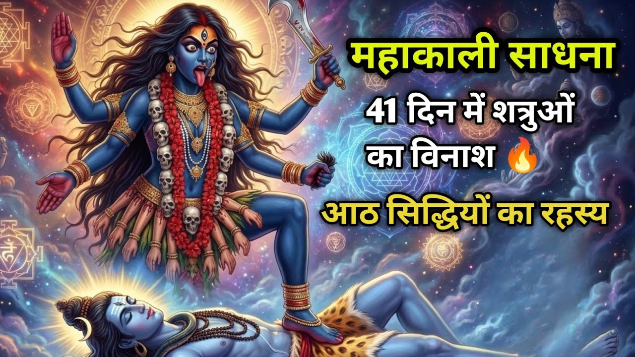महाकाली साधना 41 दिन में शत्रुओं का विनाश | और 8 सिद्धियों का रहस्य || Sadhna Sutra
