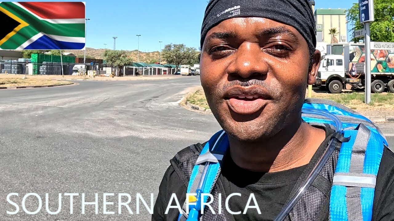 15 Kilometers Crossing the most smallest Capital City in Southern Africa from North to South no food