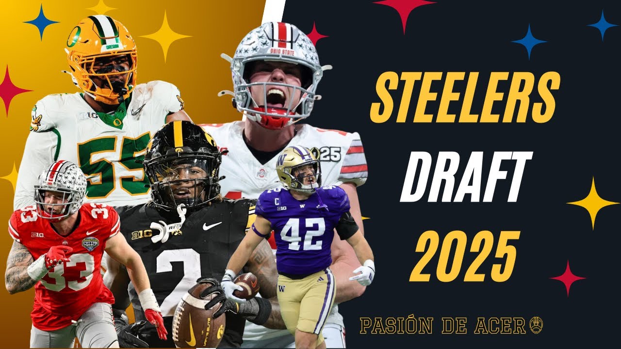 Steelers DRAFT 2025 💛🖤 Il Nuevo Juego Terrestre Listo! ⚔️ || Tenemos Nuevo QB 🎯 Il Pasión de Acero