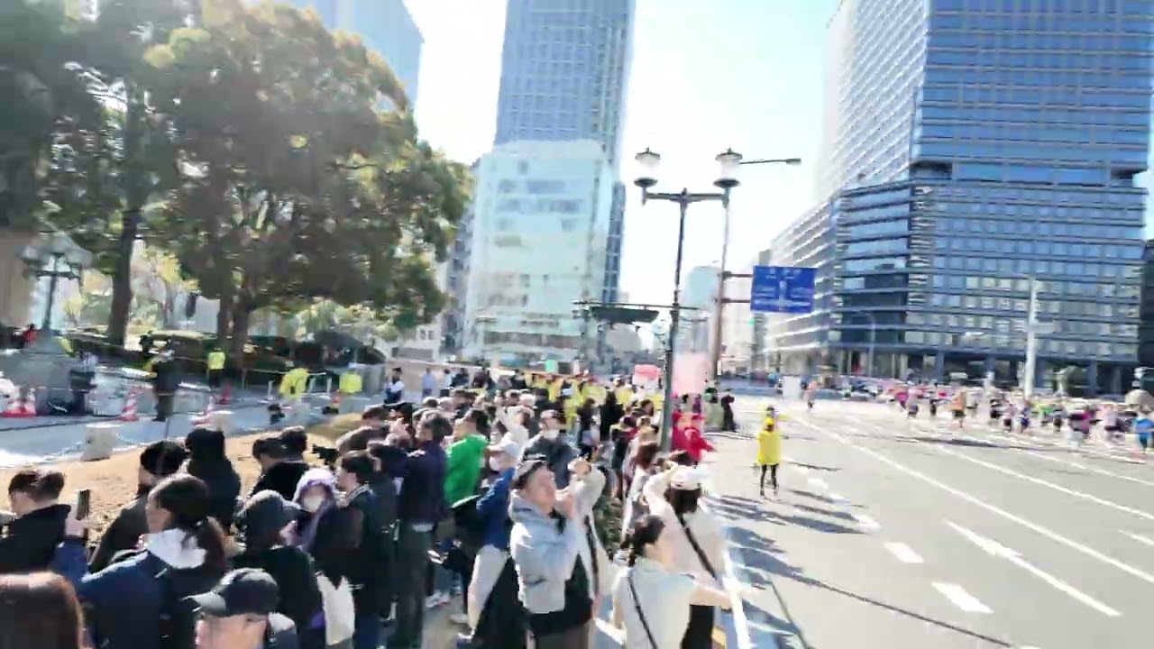 大阪マラソン応援演舞　　夢源風人