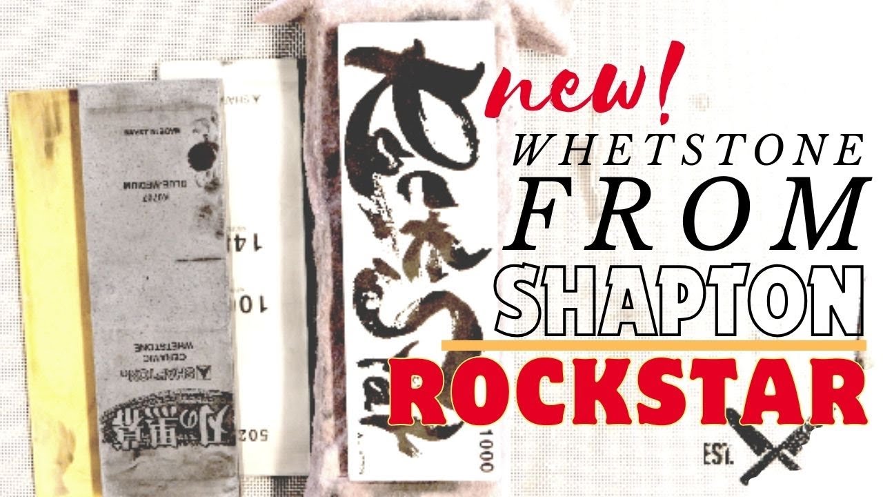 R O C K S T A R | NEW WHETSTONE FROM SHAPTON!!!