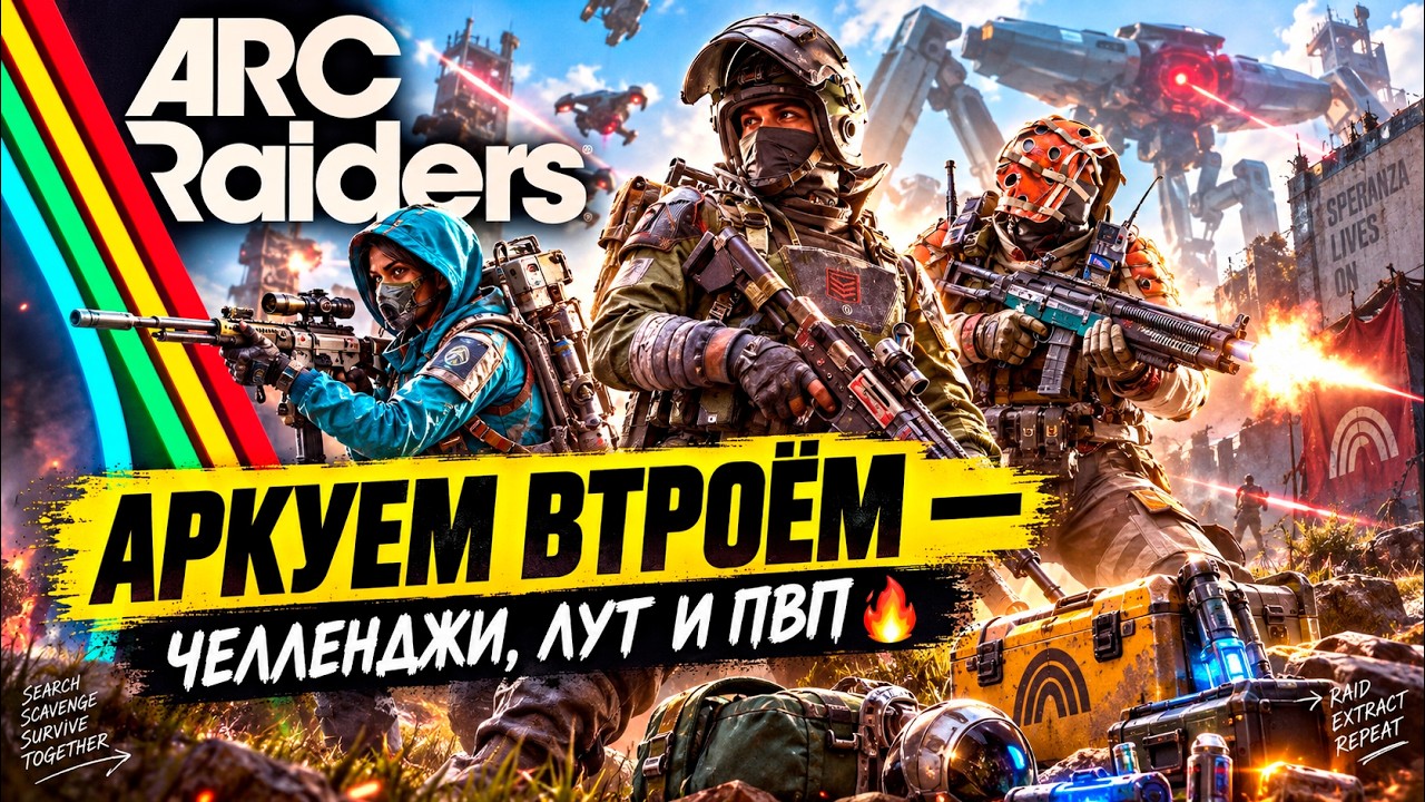 АРКАНУТЫЕ РЕЙДЯТ 🔥 | ARC Raiders