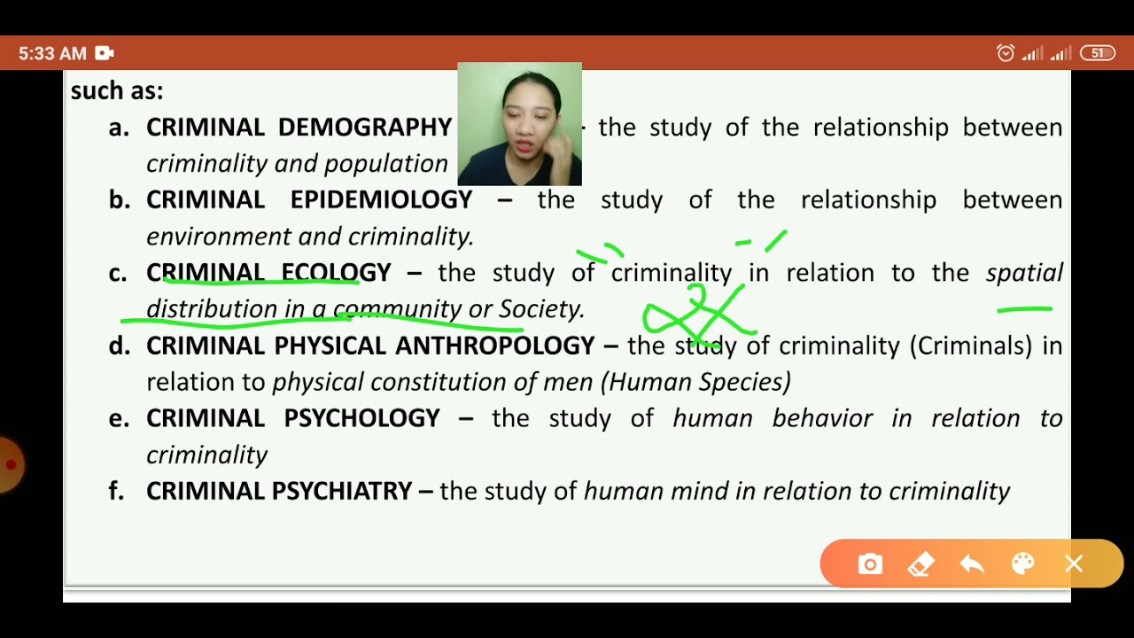 INTRODUCTION TO CRIMINOLOGY PART 2