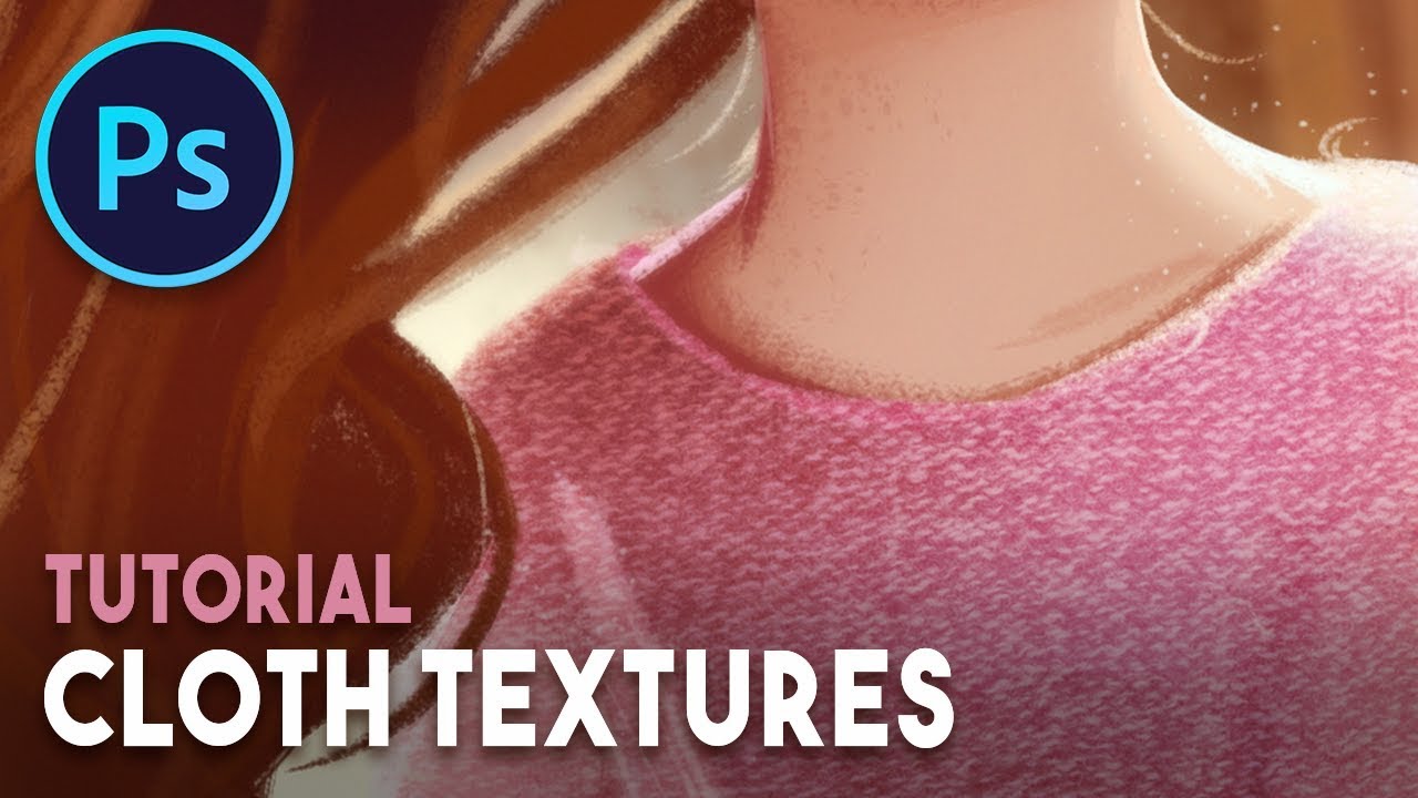 EASY CLOTH TEXTURE TUTORIAL - PHOTOSHOP